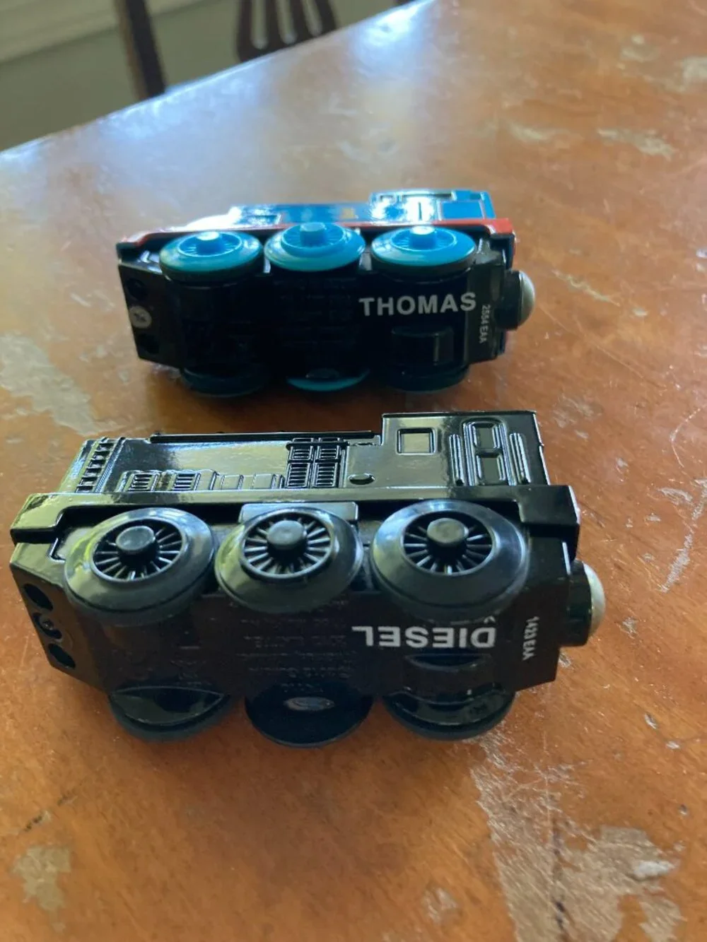 Diesel  & Thomas & Friends Diecast Motorized Battery Operated for Wooden Tracks